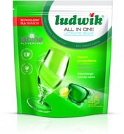 Ludwik All in One kapsule do umývačky riadu 40 ks Ludwik All in One kapsule do umývačky riadu 40 ks