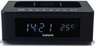 Rádiobudík Lenco CR-580BK USBx2 QI NFC Bluetooth