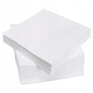 Biele papierové obrúsky 1/4 - 33x33 cm 4000 kusov