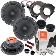 JBL STAGE1 601C oddelené reproduktory, dištančné podložky pre Renault Clio IV 4 16,5CM