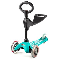 Micro Mini 3v1 Deluxe kolobežka tyrkysová MMD011 Micro Mini 3v1 Deluxe kolobežka tyrkysová MMD011