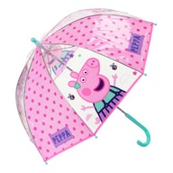 Transparentný dáždnik PIG PEPPA Transparent