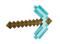 Minecraft plastová replika diamantový krompáč Diamantový krompáč