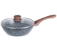 WOK PAN 24CM KINGHoff GRANIT WOOD KH-1583 WOK PAN 24CM KINGHoff GRANIT WOOD KH-1583