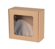 krabica so ŠTVORCOVÝM OKNOM 155x155x115mm x10ks krabica so ŠTVORCOVÝM OKNOM 155x155x115mm x10ks