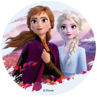 oblátková torta FROZEN elsa anna OLAF mrazená oblátková torta FROZEN elsa anna OLAF mrazená