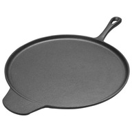 LIATIENOVÁ panvica na pizzu, tortilla palacinky, ťažká liatina, veľká, 30 cm LIATIENOVÁ panvica na pizzu, tortilla palacinky, ťažká liatina, veľká, 30 cm