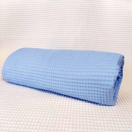 Osuška, vaflová sauna, 100%, 50x80 modrá Osuška, vaflová sauna, 100%, 50x80 modrá