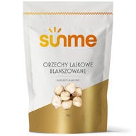 BLANCHOVANÉ LIESKOVÉ ORIEŠKY, lúpané, jemne opražené, CHUTNÉ CHRUVKATÉ 1KG BLANCHOVANÉ LIESKOVÉ ORIEŠKY, lúpané, jemne opražené, CHUTNÉ CHRUVKATÉ 1KG