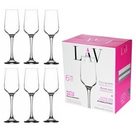 LAV LAL poháre na šampanské 230 ml 6 ks W-wa