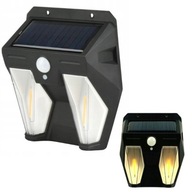 Solárne nástenné svietidlo Led lampa pohybový a súmrakový senzor 3000K WARM WHITE IP65 Solárne nástenné svietidlo Led lampa pohybový a súmrakový senzor 3000K WARM WHITE IP65