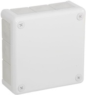 Prázdny nástenný box s 12 vstupmi VIPLAST VP-51 WHITE IP55 118x118x46mm 051-