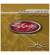 Struny Stagg AC12STBR pre akustickú gitaru
