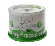 MAXELL DVD+R 4,7GB 16X VYTLAČITEĽNÝ FF WHITE CAKE-50