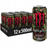 Monster Energy ASSAULT nápoj 500 ml taurínu