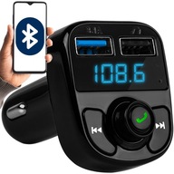 FM BLUETOOTH VYSIELAČ MP3 SD NABÍJAČKA 2xUSB