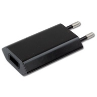 TECHLY 5V 1A USB nástenná nabíjačka čierna