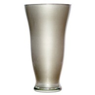 Sklenená váza Š-57 V:20cm H:12,5cm Zlatá