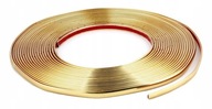 DEKORATÍVNY PÁS, zlatý, chróm, 17 mm, 5 m DEKORATÍVNY PÁS, zlatý, chróm, 17 mm, 5 m