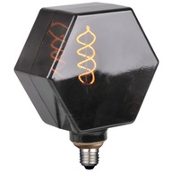 E27 4W špirálová dekoratívna dymová LED dekoratívna LED žiarovka