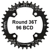 Ozubené koleso úzke široké 36T 96BCD BLACK SNAIL Ozubené koleso úzke široké 36T 96BCD BLACK SNAIL