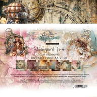 Alchýmia umeleckých príbehov o Moss a Ferns Set s 12 listy Steampunk 20x20 Alchýmia umeleckých príbehov o Moss a Ferns Set s 12 listy Steampunk 20x20