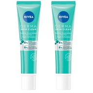 NIVEA DERMA SKIN CLEAR Exfoliačný peeling 40ml*2 NIVEA DERMA SKIN CLEAR Exfoliačný peeling 40ml*2