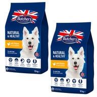 Butcher's Natural&Healthy suché krmivo pre psov kuracie 10 kg x 2 ks Butcher's Natural&Healthy suché krmivo pre psov kuracie 10 kg x 2 ks