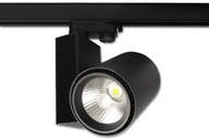 3-fázový pásový reflektor 30W 4000K 24 stupňov čierny 3-fázový pásový reflektor 30W 4000K 24 stupňov čierny