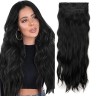 55CM Syntetické dlhé CLIP IN PREDLŽOVAČE VLASOV Vlnité ako prirodzené 55CM Syntetické dlhé CLIP IN PREDLŽOVAČE VLASOV Vlnité ako prirodzené