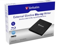 Rekordér Verbatim Bluray BD Slim Line + MDISK 25 GB