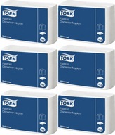 Tork Fastfold N2 dávkovač obrúskov 10933 300 listov biely x6