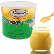 Ghee Ghi prečistené maslo na vyprážanie a varenie veľká plechovka 500 g KHANUM GHEE Ghee Ghi prečistené maslo na vyprážanie a varenie veľká plechovka 500 g KHANUM GHEE