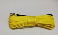 Syntetické lano na navijak, žlté 6mm, 15m