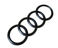 Emblém s logom pre Audi Black Matt Rear 192 mm Emblém s logom pre Audi Black Matt Rear 192 mm