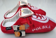 Darček Sloffie hrajúce kopačky s emblémom pre fanúšika vo veku 36 - 38 rokov Darček Sloffie hrajúce kopačky s emblémom pre fanúšika vo veku 36 - 38 rokov