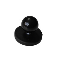 Aplikačný magnet - čierny s 4cm rúčkou Aplikačný magnet - čierny s 4cm rúčkou