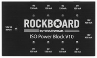 Napájanie efektov Rockboard ISO Power Block V10 Napájanie efektov Rockboard ISO Power Block V10