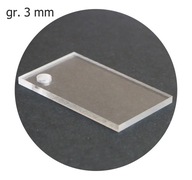 Plexisklo Plexisklo, priehľadné, 3mm, formát 500x300mm Plexisklo Plexisklo, priehľadné, 3mm, formát 500x300mm