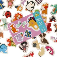 Puzzle v plechovke zvieratká 24 puzzle Puzzle v plechovke zvieratká 24 puzzle