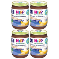 HiPP BIO Krupicová kaša s mliekom a banánmi 190 g HiPP BIO Krupicová kaša s mliekom a banánmi 190 g