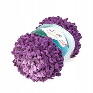 Priadza Alize Puffy Fine Ombre Batik farba č. 7277 fialová tieňovaná 73m Priadza Alize Puffy Fine Ombre Batik farba č. 7277 fialová tieňovaná 73m