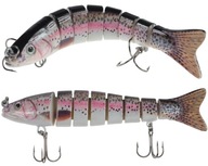 Zlomený vobler potápavý jerk pstruh 13,5cm 28g zver Zlomený vobler potápavý jerk pstruh 13,5cm 28g zver