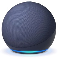 Modrý prenosný reproduktor Amazon Echo Dot 5