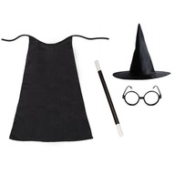 HALLOWEENSKÝ KOSTÝM KÚZELNÍKA 4 ks HALLOWEENSKÝ KOSTÝM KÚZELNÍKA 4 ks