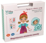 SÚŤAŽ MAGNETICKÉ PUZZLE ADAM HRAČKY V OBLIECENÍ CHLAPEC DIEVČA SÚŤAŽ MAGNETICKÉ PUZZLE ADAM HRAČKY V OBLIECENÍ CHLAPEC DIEVČA