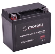 Batéria YTX12 Moretti AGM MTX12-BS 12V 12Ah Batéria YTX12 Moretti AGM MTX12-BS 12V 12Ah