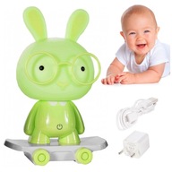 Stolná LED lampa Rabbit pre deti, 3 režimy Stolná LED lampa Rabbit pre deti, 3 režimy