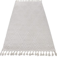 Koberec Boho 150x220 Skandi Lima Koberec so strapcami