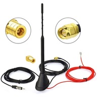 Aktívna anténa DAB/DAB digitálne rádio FM/AM-4566